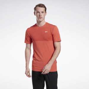 Reebok United by Fitness MyoKnit T Shirt Herren - Orange/Rot - DE 938-JKW